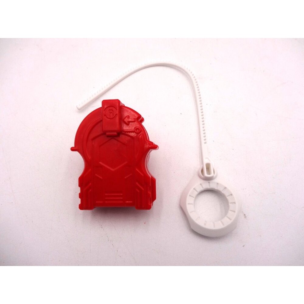 Beyblade Tomy Hasbro Left Red Launcher Spinner With White Ripcord